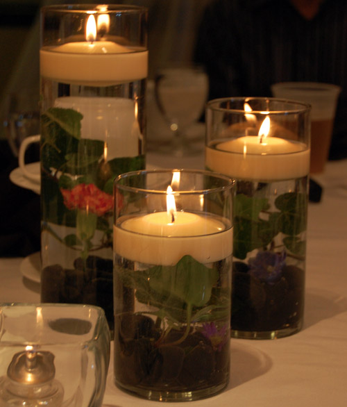 Polished Black Rock - Centerpieces & Columns - Polished black rock rental for wedding centerpieces